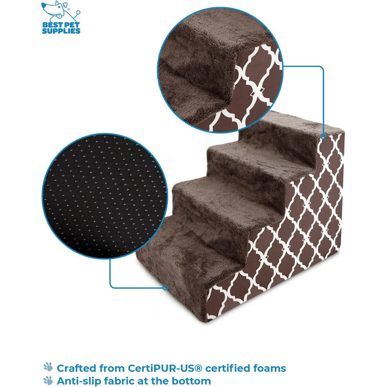 Best Pet Supplies Foam Pet Steps For Small Dogs And Cats Portable